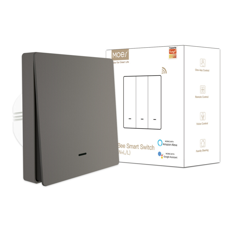 Universal Remote Smart Home - MOES Tuya ZigBee Tombol Saklar Dinding