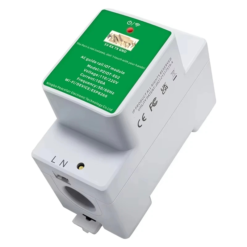 Smart Home Wiser - Pengukur Energi Listrik WiFi Tasmota, Pengukur