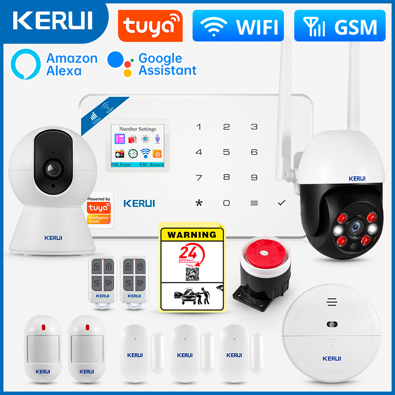 Smart Home Video - KERUI W181 detektor gerak cerdas, sistem
