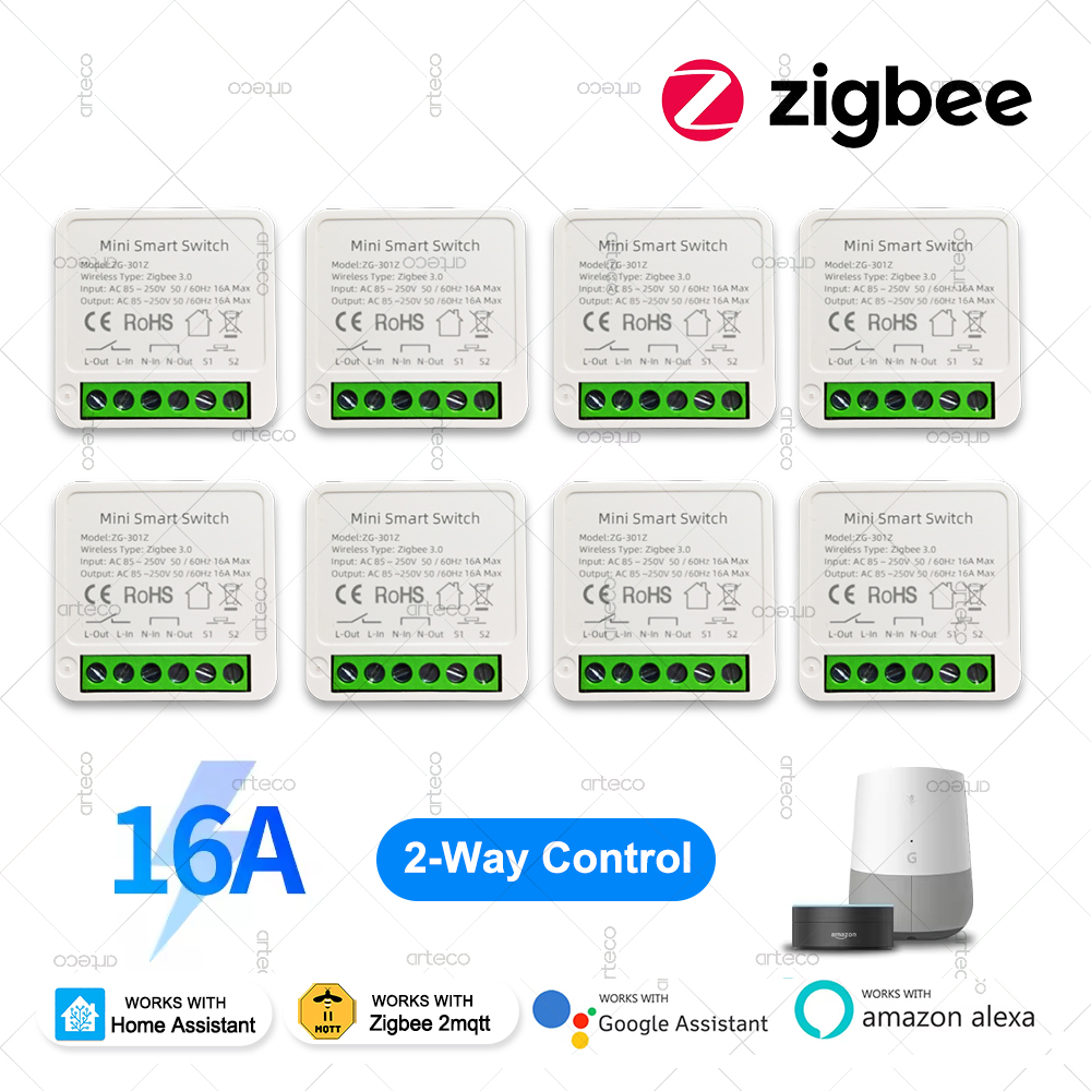 Smart Home Hub 2 - Modul Otomatisasi Saklar Mini DIY ZigBee