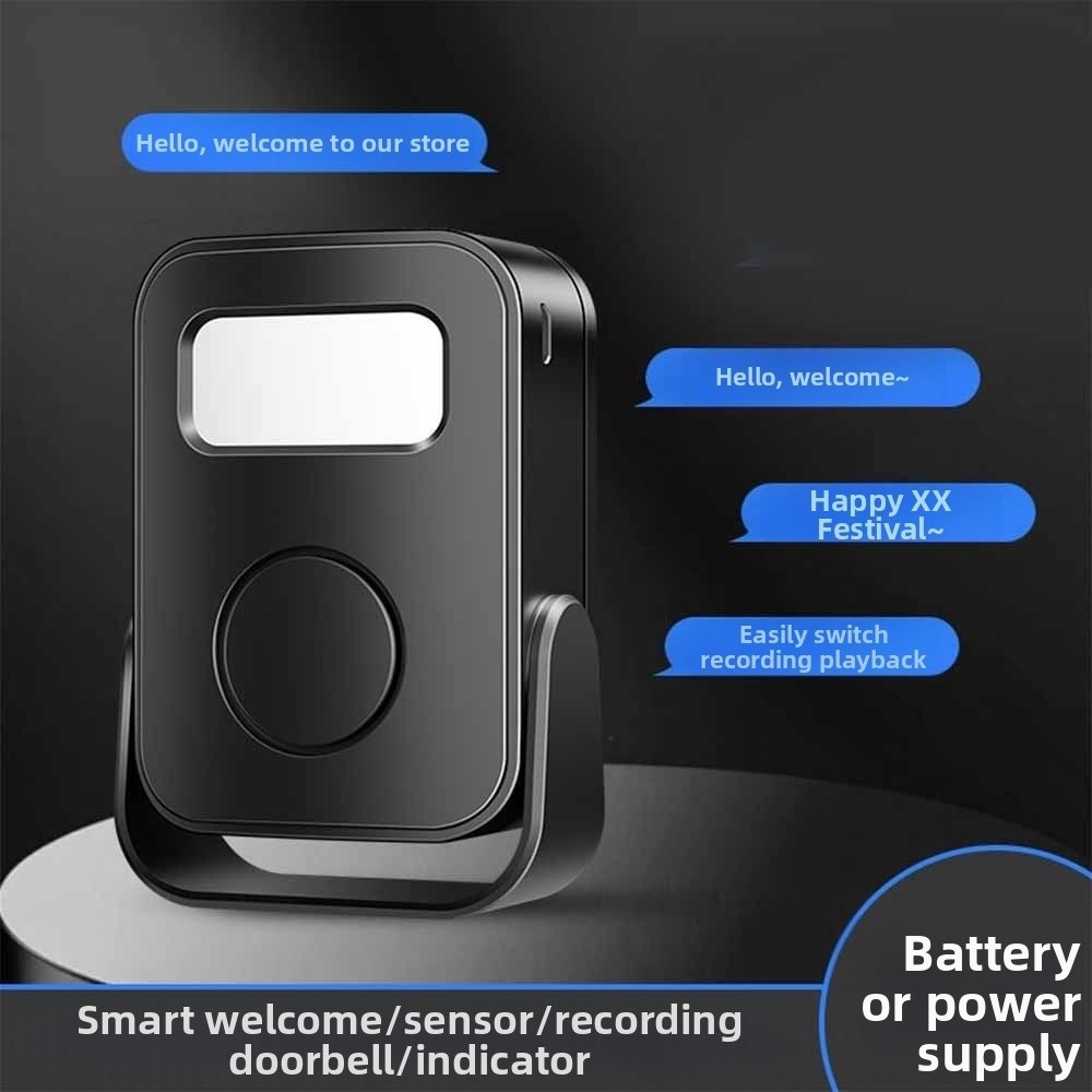 Wireless Door Sensor - Sensor Inframerah Pintar, Bel Pintu Selamat