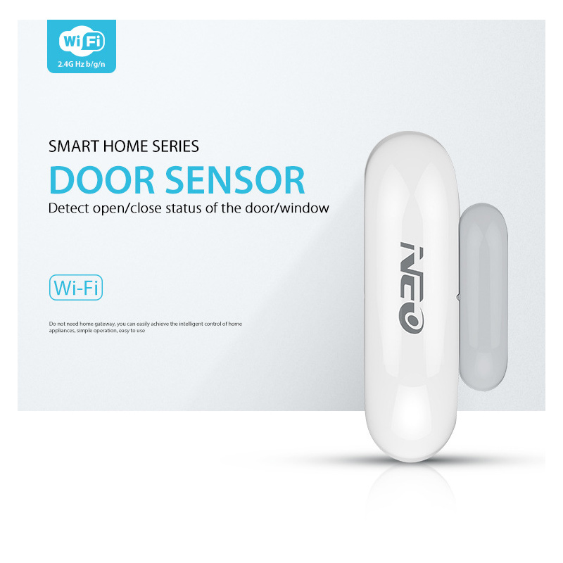 Wireless Door Sensor - Tuya WiFi Sensor Pintu & Jendela