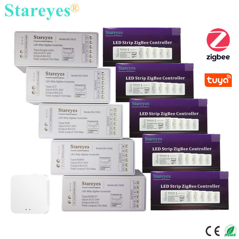 Smart Home Hub 2 - Strip LED Cerdas Tuya Zigbee Pengendali