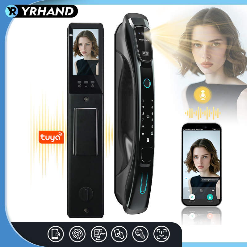 Smart Home Door Lock - Kunci Pintar dengan Pengenalan Wajah 3D,
