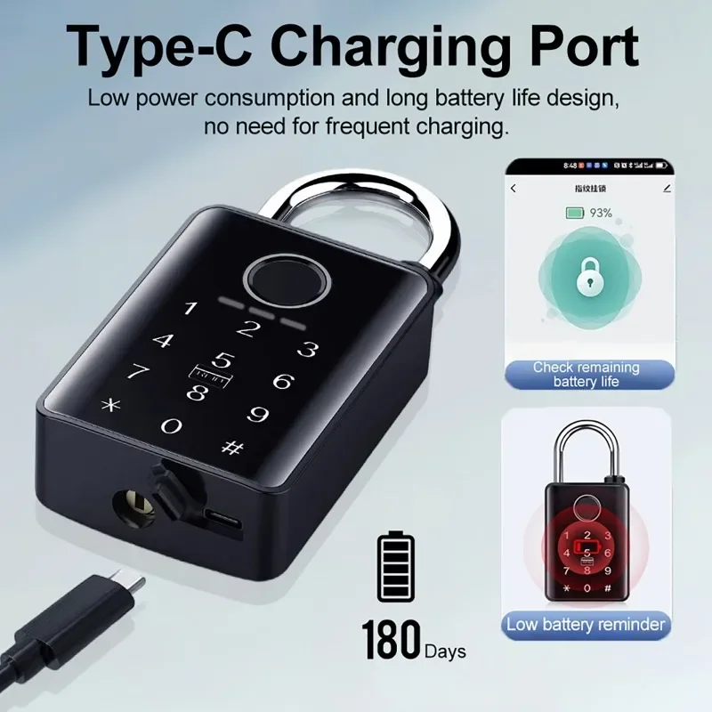 Kunci Pintu Pintar Tuya Smart, - Smart Home Door Lock ulasan dan harga