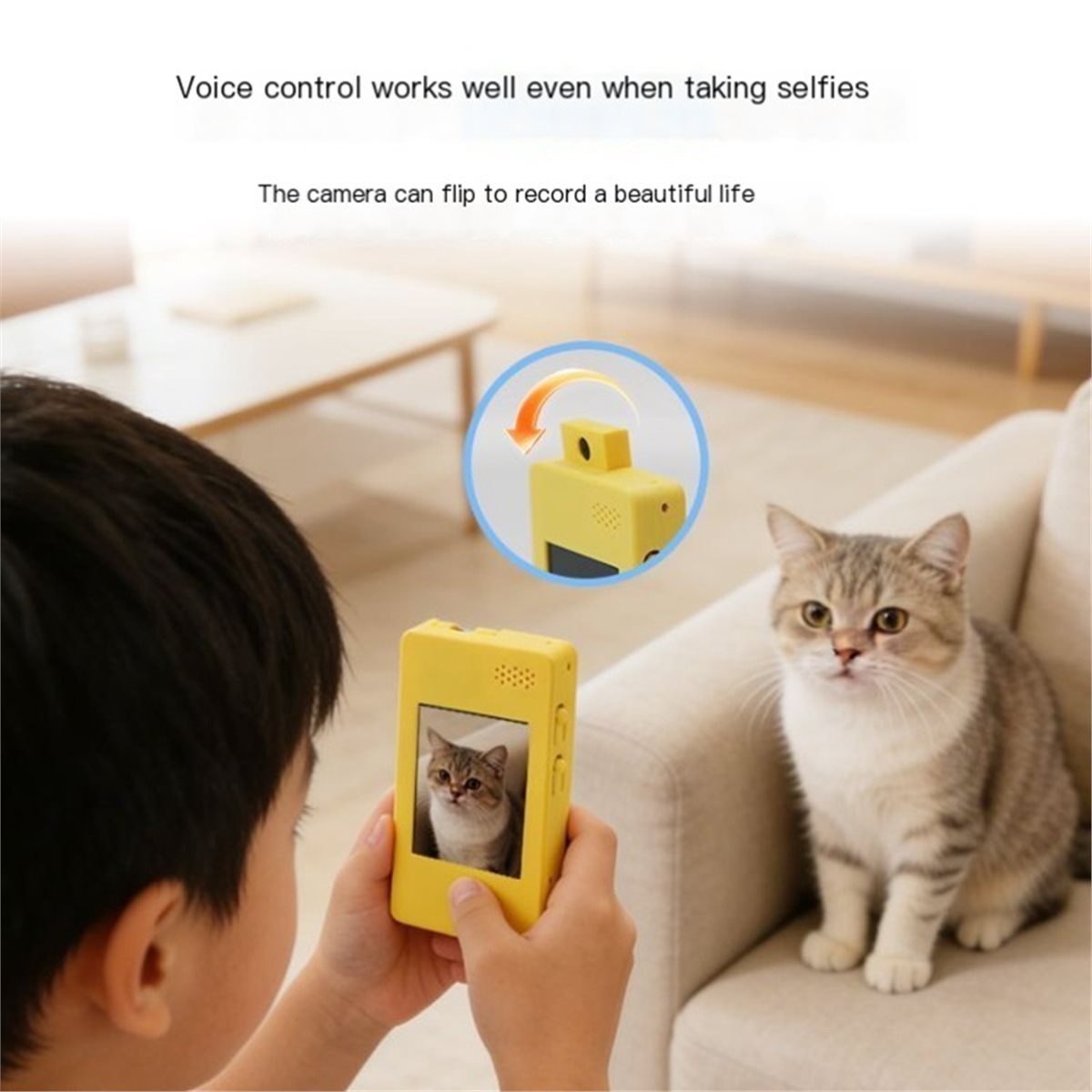 Promosi Robot Suara AI Pintar  - Smart Home Yellow ulasan dan harga