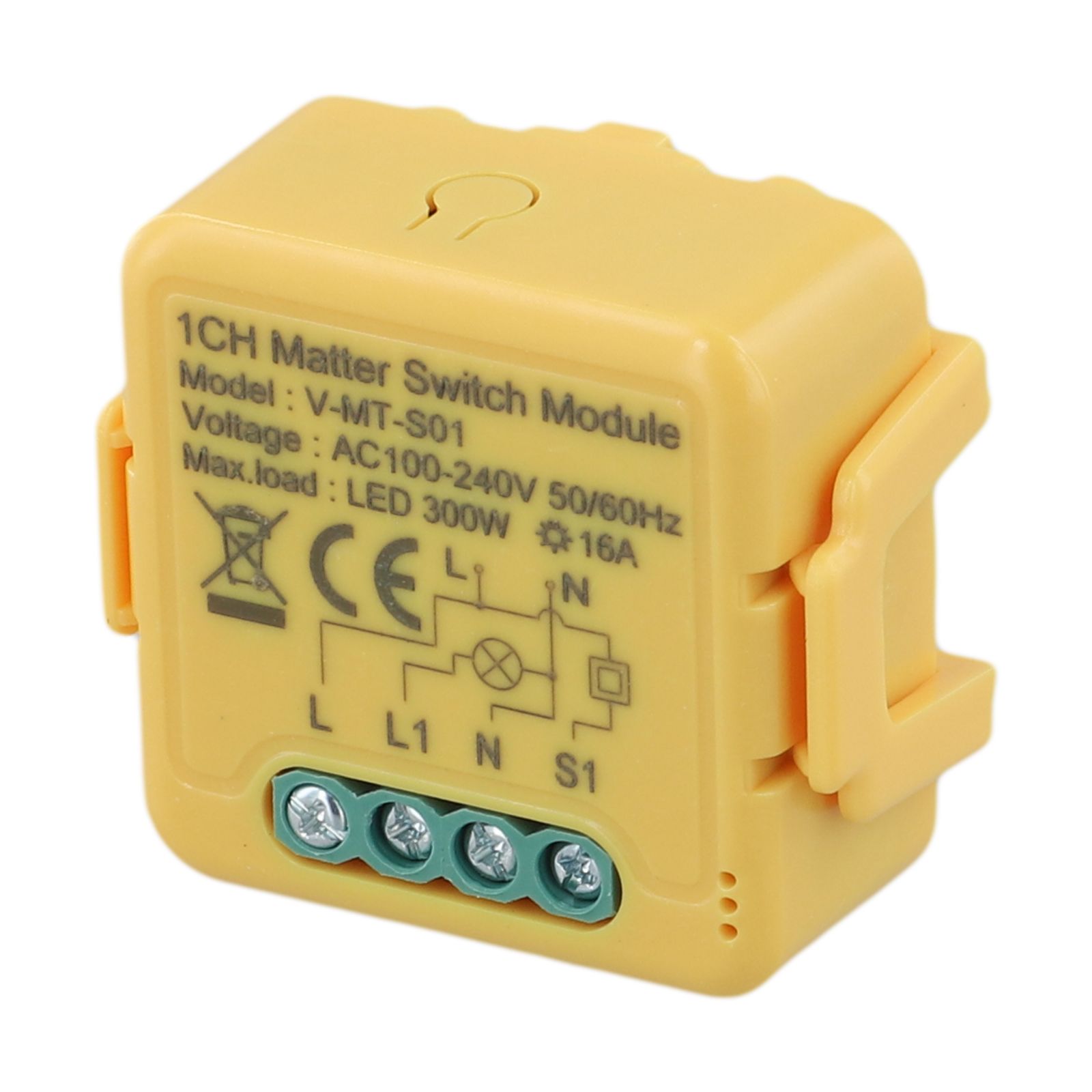 16A Sakelar Relai untuk Rumah  - Smart Home Yellow ulasan dan harga
