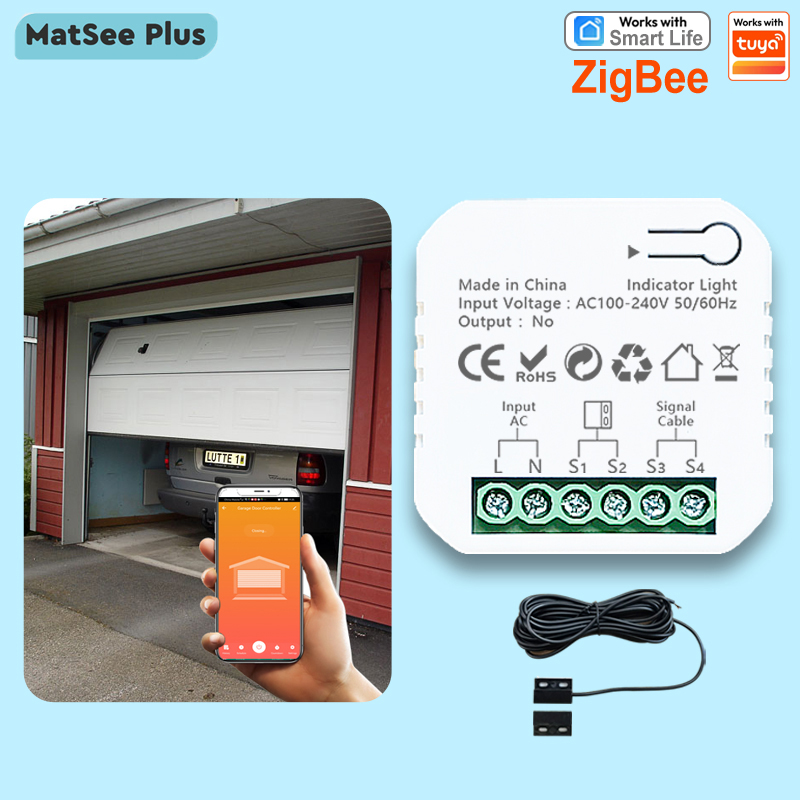 Tuya Smart Life ZigBee garasi  - Smart Home Plus ulasan dan harga