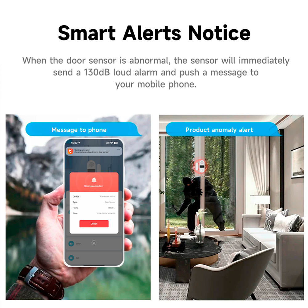 Sensor Kontak Pintu Jendela Ni - Wireless Door Sensor ulasan dan harga