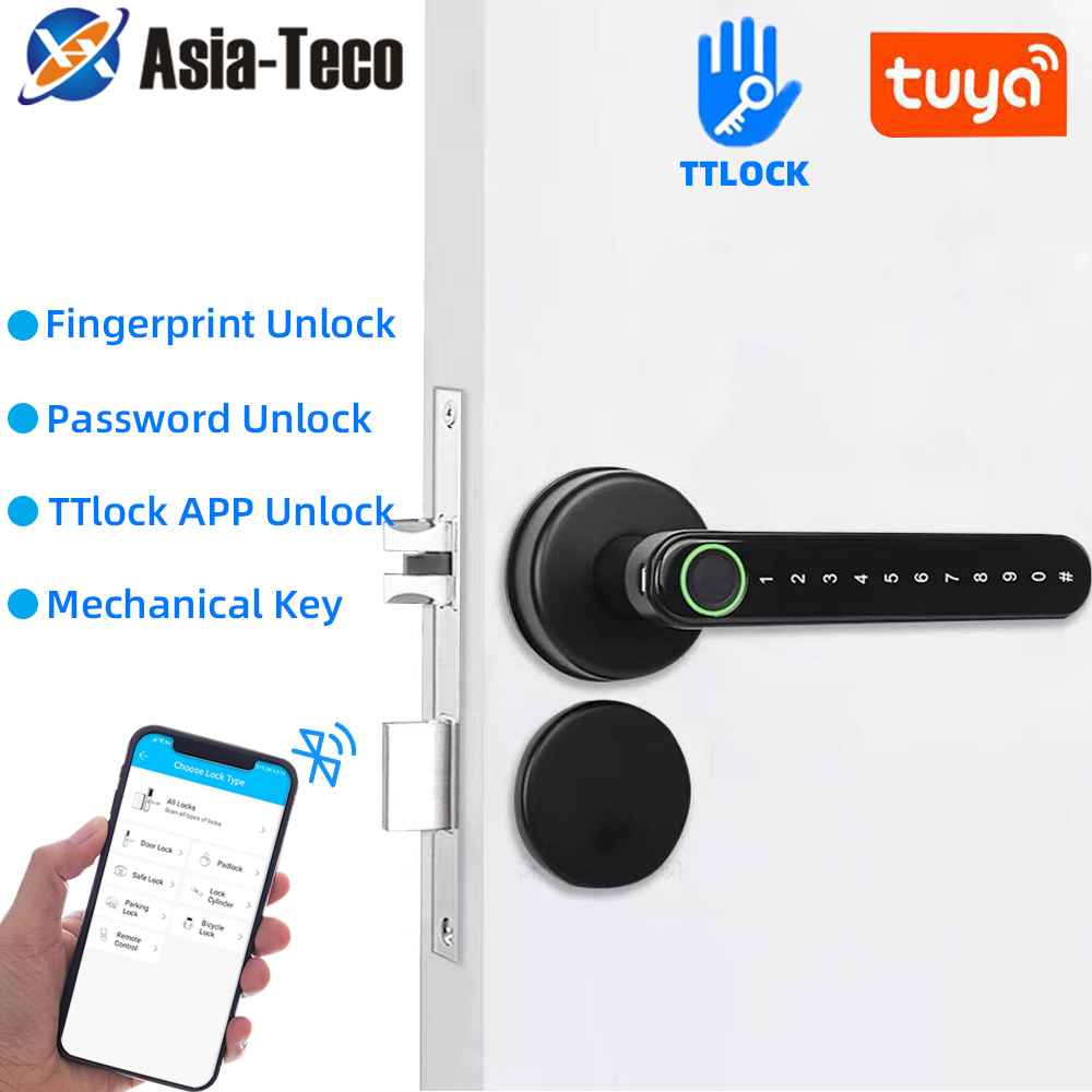 TTLock Kunci Sidik Jari Blueto - Smart Home Door Lock ulasan dan harga