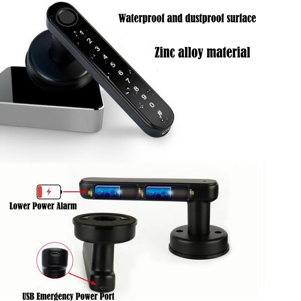 TTLock Kunci Sidik Jari Blueto - Smart Home Door Lock ulasan dan harga