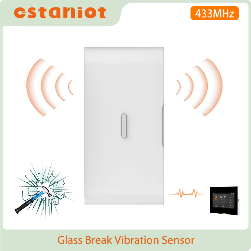 Sensor Getaran Pecah Kaca Nirk - Wireless Door Sensor ulasan dan harga