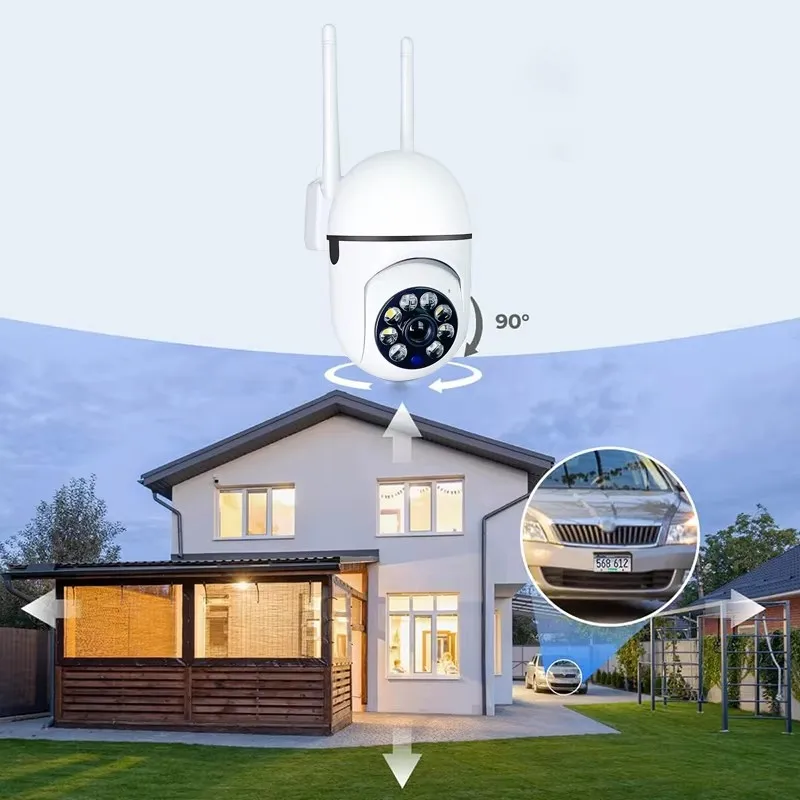Kamera PTZ Pengawasan Keamanan - Smart Home Camera Ezviz ulasan dan harga
