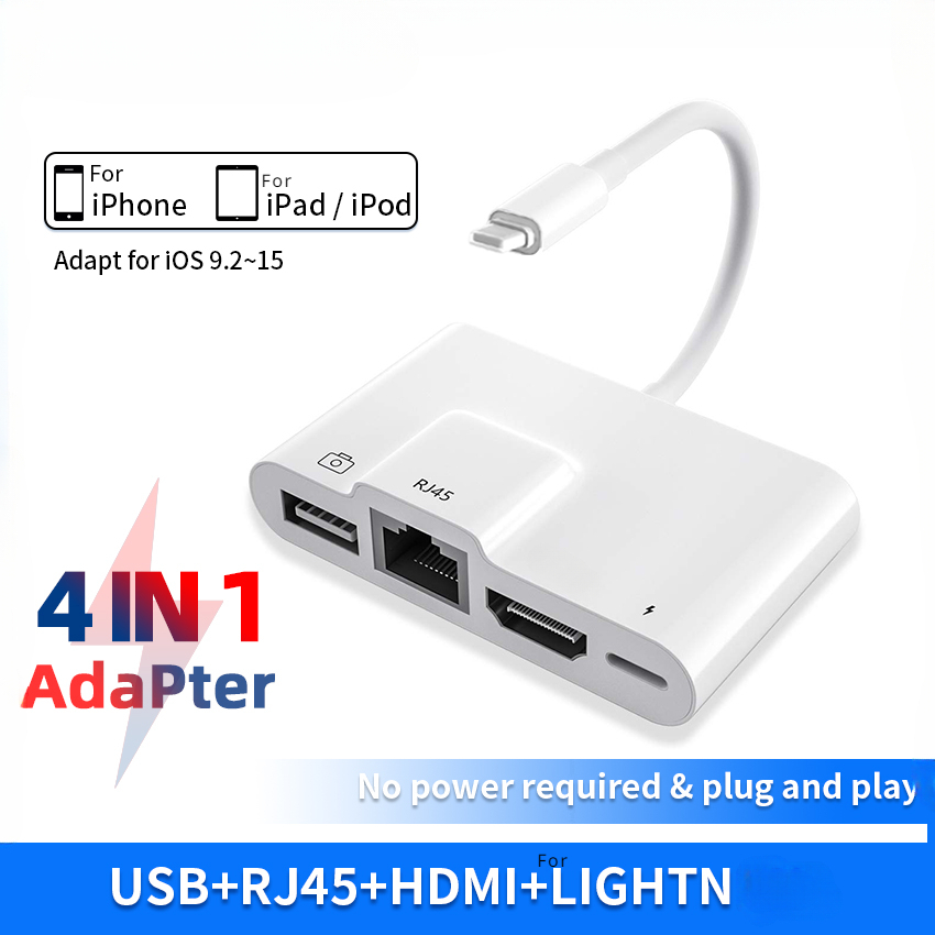 Untuk Lightning Ke RJ45 Ethern - Smart Home Hub 2 ulasan dan harga
